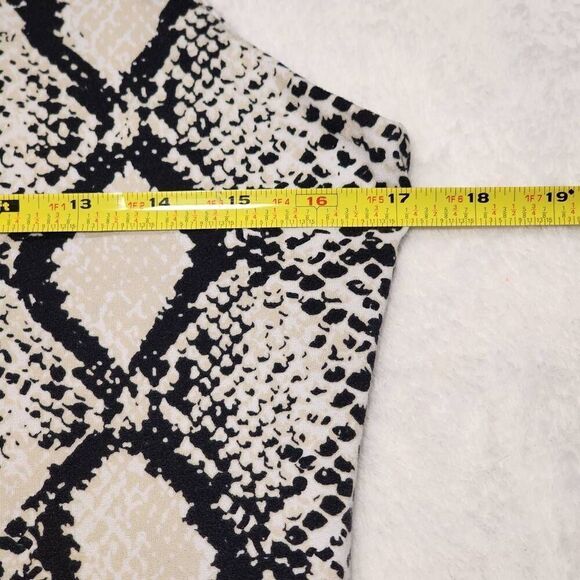 Willow & Root Womens Snakeskin Print Sleeveless Top Size Extra Large - Picture 4 of 6